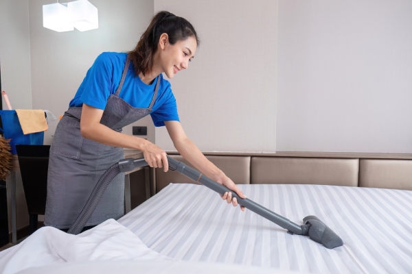 Personal de limpieza en hoteles